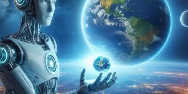 Persona con dudas sobre la inteligencia artificial y sus riesgos